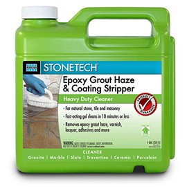 STONETECH Epoxy Grout Haze & Coating Stripper, 1-Gallon (3.8L) Bottle