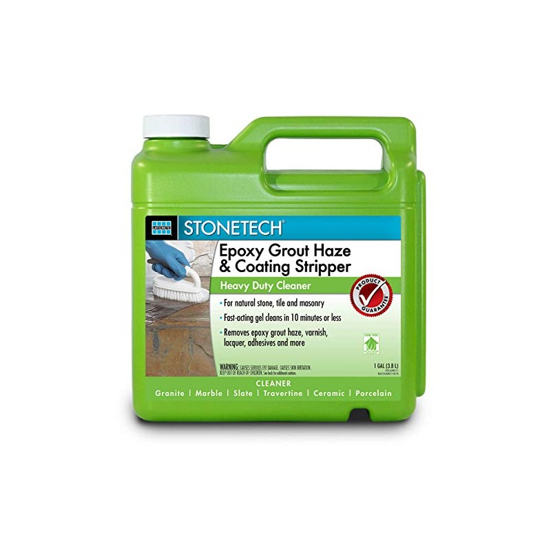 STONETECH Epoxy Grout Haze & Coating Stripper, 1-Gallon (3.8L) Bottle