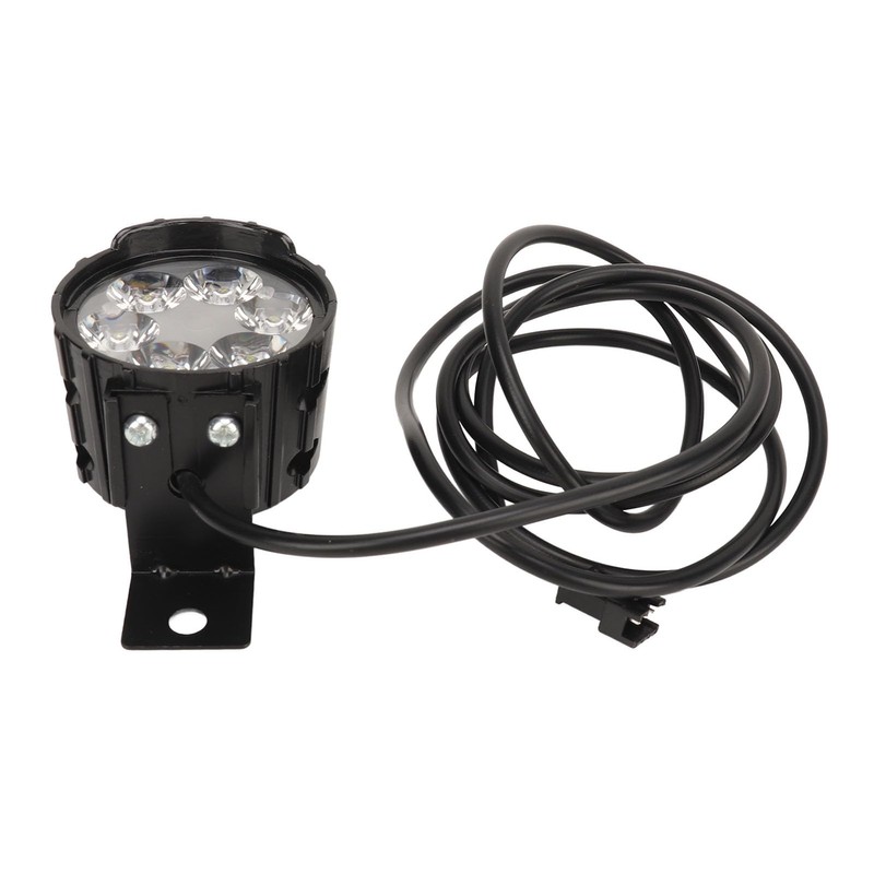 Electric Bike Headlight Waterproof 12‑72V Cycling Horn Front Light with