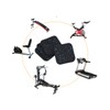SCSpecial Treadmill Mat 4 Pieces Exercise Equipment Mats Shock Absorbing