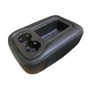 Priprilod Black Leather Center Console Jump Armrest Cover Fit for