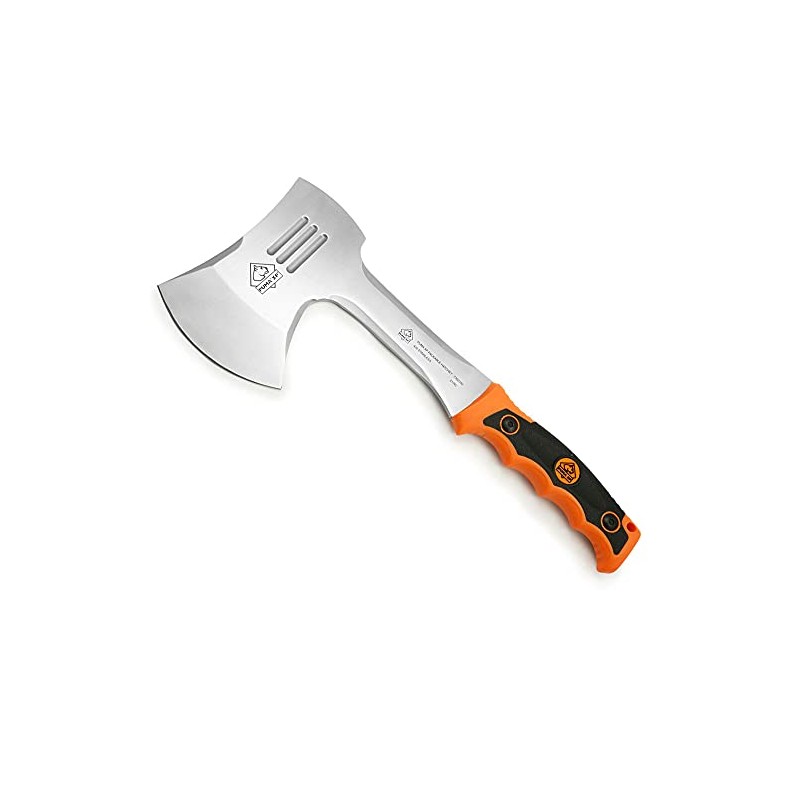 Puma XP Packable Camping Hatchet with Orange Rubber Handle