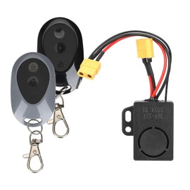 Mingzhe Electric Scooters Anti-Theft Device Vibration Alarm Waterproof One-Button Starter Support Vehicle Search Function with 2 Remote Controllers Compatible with Max G30 Series