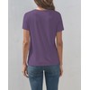 KevaMolly Basic ‌Violet T Shirts for Women UPF 50+ Short