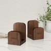 COOKLIFE Pots and Pans Organizer under Cabinet, Wooden Pot Lids