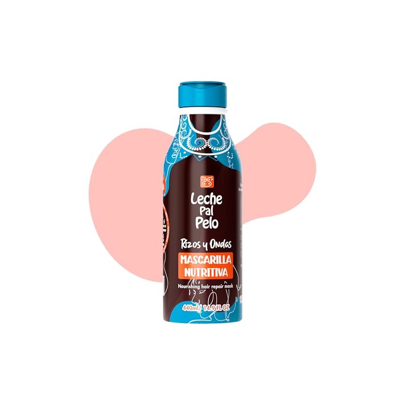 LECHE PAL PELO RIZOS Y ONDAS MASCARILLA NUTRITIVA 440ML/14.9OZ