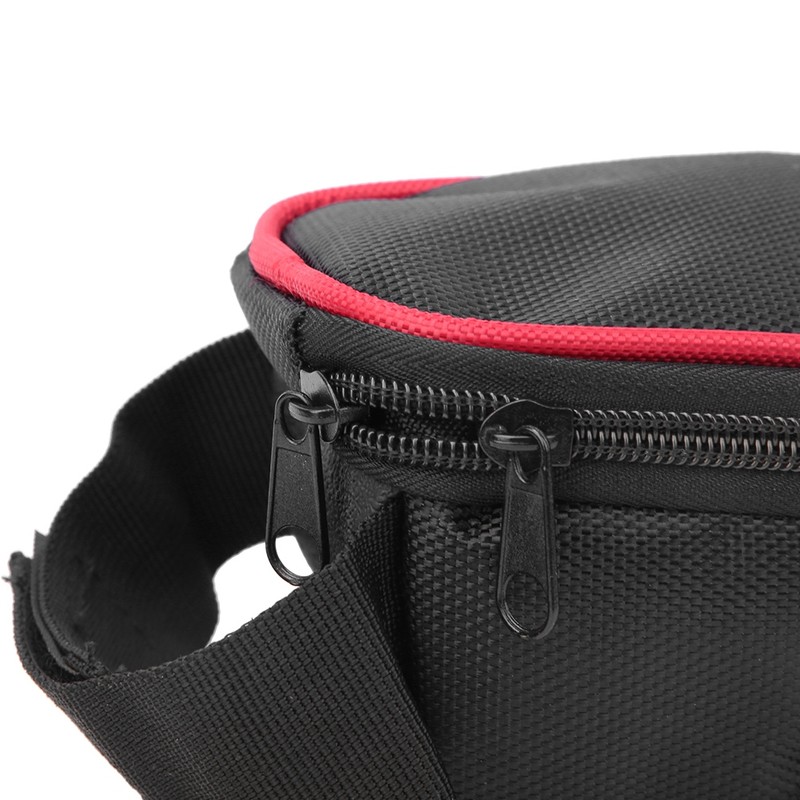 Black Canvas Bike Electric Bicycles Controller Bag Storage Bags Accessory