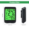 Bike Computer 12 Functions IP54 Waterproof Bicycle Speedometer Odometer, Cycling