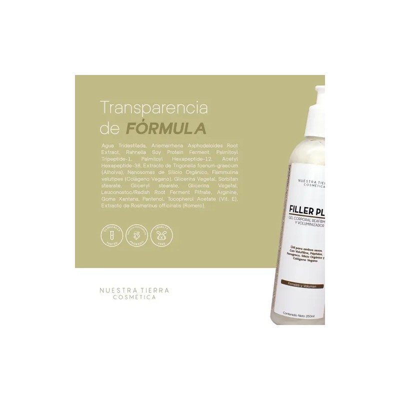 Voluminizador Filler Plus Aumento De Busto Y Glúteos