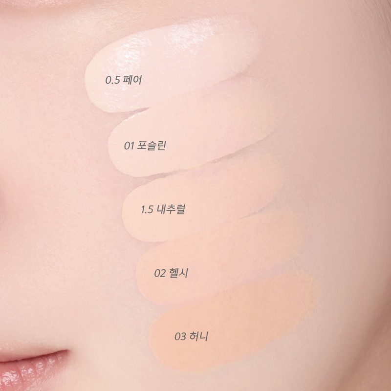 Amuse Ceramic Skin Perfector Cushion original + 2 refills, 1.5