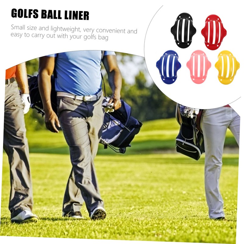 BIUDECO Golf Ball Markers Set 5pcs Drawing Markers Alignment Clip