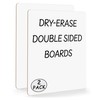 SCRIBBLEDO 2 Pack Small White Board Dry Erase Mini Whiteboard