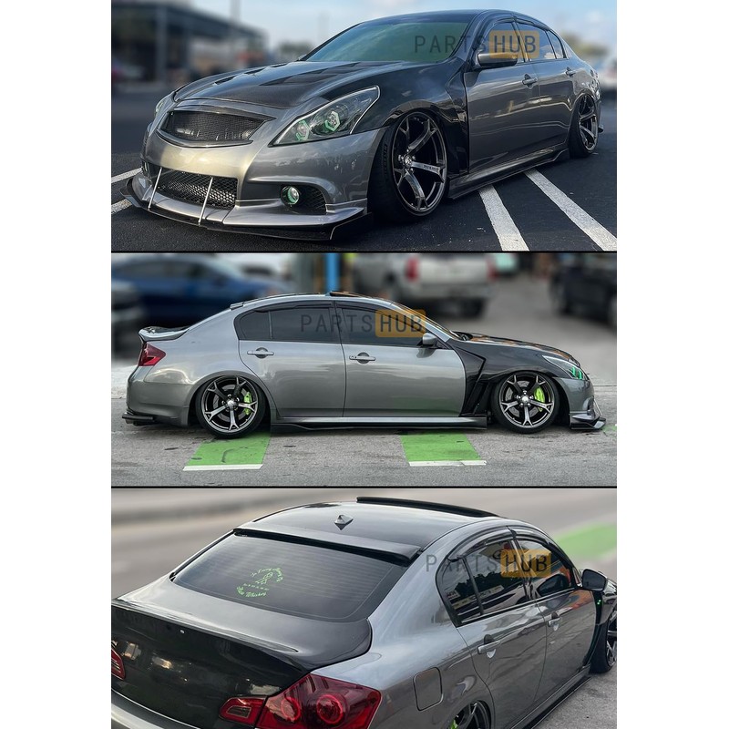 Fits for 2007-2015 Infiniti G25 G35 G37 Sedan JDM Mugen