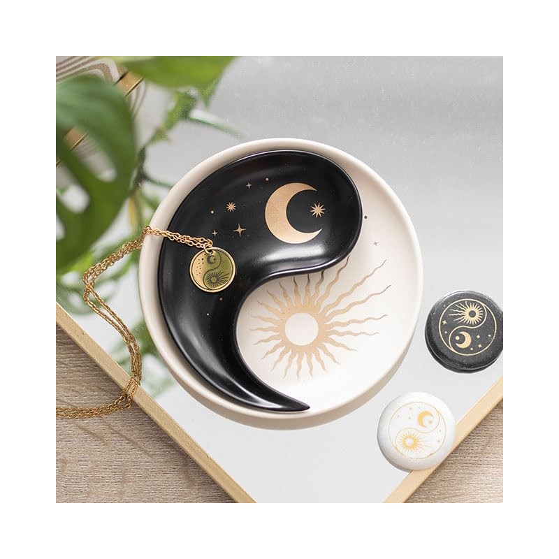 Yin & Yang Trinket Dish Set – Stackable Decorative Dishes