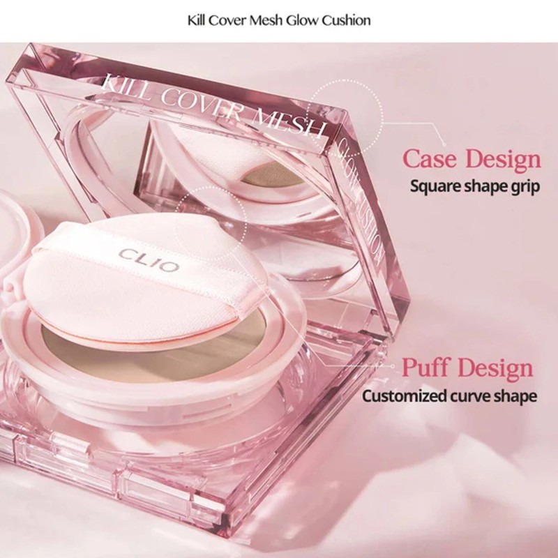 Clio [CLIO] Kill Cover Mesh Glow Cushion Foundation(Ref - 23N