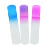 Glass File Handmade Glass Callus File, Corn Remover with Matte