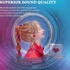 Bewinner Auriculares Inalámbricos en Forma de Corazón, Multifunción, Elegantes, Ligeros,