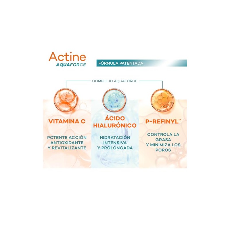 Darrow Actine Aquaforce Gel Crema Facial HIdratante Piel Grasa 48h