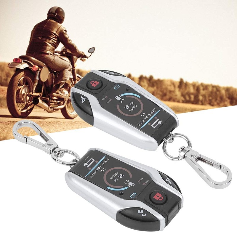 2 Way Alarm System Universal ABS Motorcycle Anti?Theft Remote Control