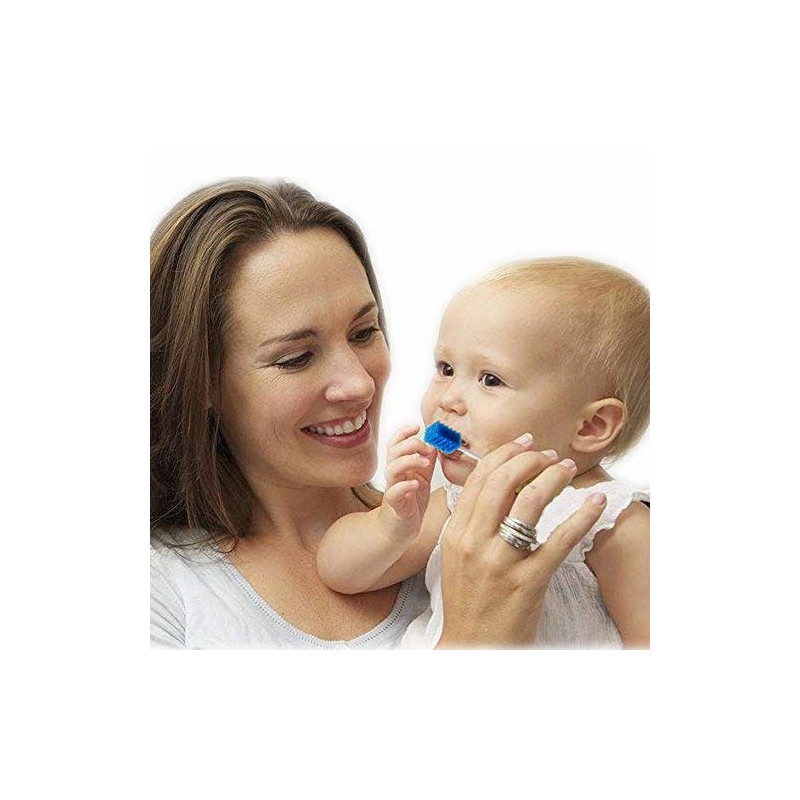 Oral Care Swabs Disposable- Blue 100 Counts