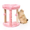 Suudroeen Cat Scratching Post Tree 3 in 1 Cat Tree