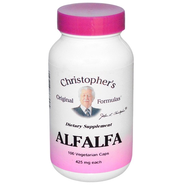 Alfalfa Leaves Christopher's Original Formulas 100 VCaps