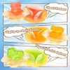 Peelable Gummies，4D gummies，Peelable Candy，208g 2bags（102g/bag）Gummy Snacks，Gummy Food，50% Real Juice， 6