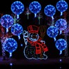 12 Packs LED Balloons Birthday Christmas Party Light Up Balloons