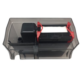 GRECH CBG-800 5W UV Sterilizer Hang-On Back Filter, 20-50 gallon/211 GPH, Black