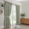 Curtina - Green Curtain Tie Backs - Sage Green Curtain