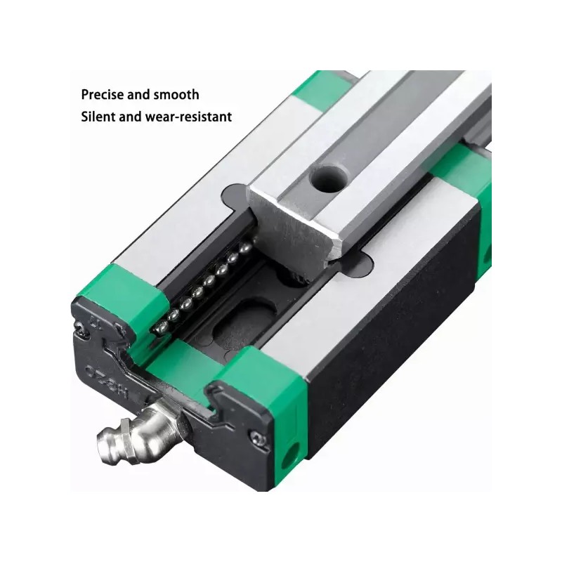 HGR 일반 2pcs HGR20 200mm 선형 레일 HGH20CA 캐리지 블록