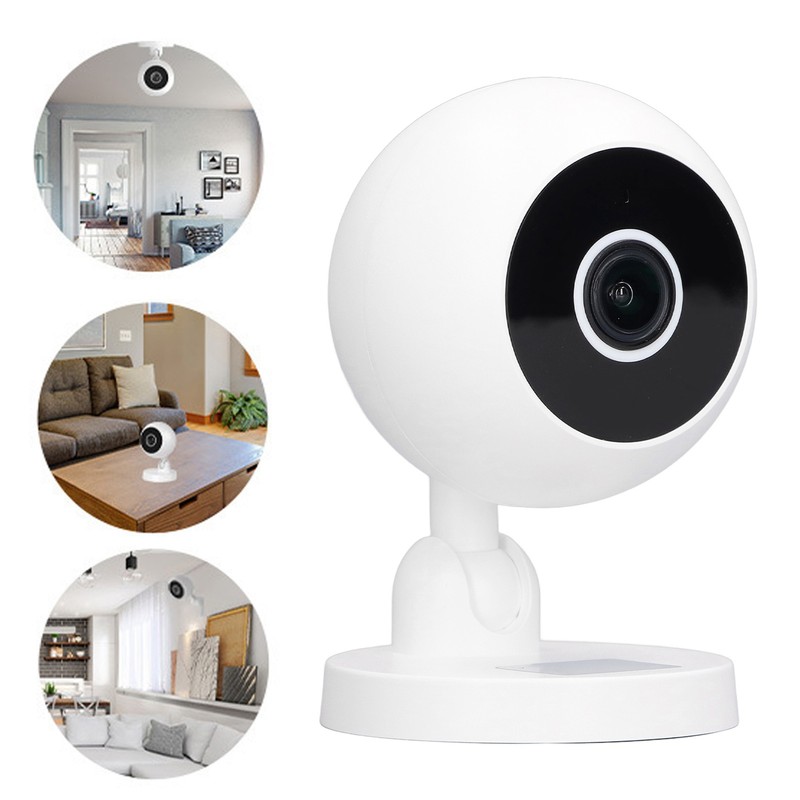 Wireless Home Security Camera WiFi Connection 360 Degree Rotation Infrared