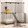 YITAHOME 2 Tier Large Indoor Cat Cage Crate, DIY Pet
