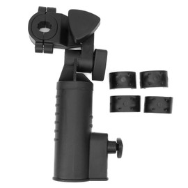 Golf Cart Umbrella Holder, Universal Adjustable Angle with 19mm 30mm 35mm Umbrella Amount Mounting Attachment for Golf Push Cart Accessories