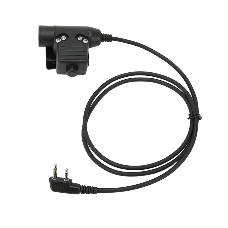 Radio Headset Adapter Push To Talk Clear Sound Walkie Talkie