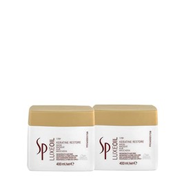 Wella SP System Professional Care Luxe Oil Keratin Restore Mask 400 ml, Pack of 2