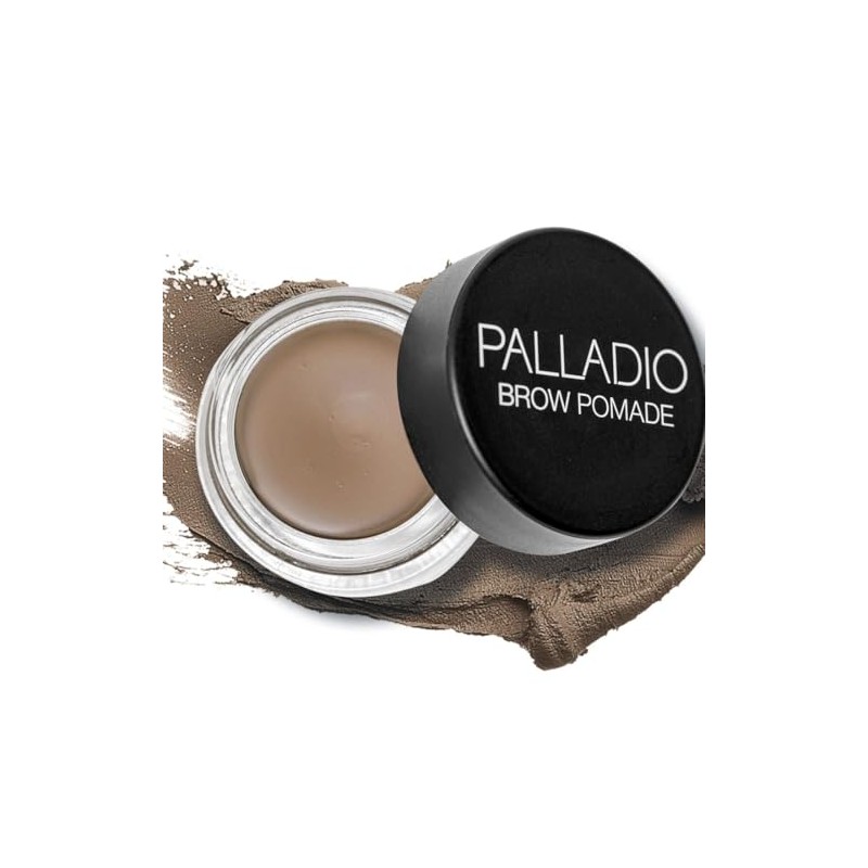 Palladio Pomada para Cejas Resistente al Agua, 24 Horas de