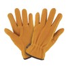 Truper GU-245, Guantes de carnaza, usos generales, puño ajustado, corto