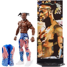 WWE FMG64 Kofi Kingston Elite Series 60 Wrestling Action Mattel Figure Colours/Styles May Vary
