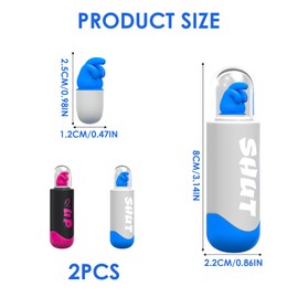 2 Paar Ohrstöpsel zum Schlafen - Wiederverwendbarer Silikon Gehörschutz, Weiche und Komfortable Ohrstöpsel für Schlaf Konzert Reisen Schwimmen Flugzeug Schnarchen Arbeit und mehr