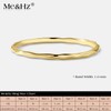 Me&Hz 14K Gold Plated Stacking Rings for Women 1mm Ultra