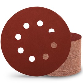 Szarint 100 PCS 600 Grit 5 Inch Sanding Discs, Hook and Loop Sandpaper for Random Orbital Sander