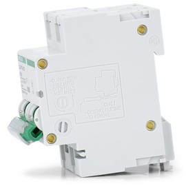 Chtaixi 12V-110V DC Miniature Circuit Breaker, 125 Amp 2 Pole Battery Breaker Protector for Solar PV System and RV, Thermal Magnetic Trip, DIN Rail Mount, High Current DC Disconnect Switch MCB 2P B125