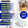 2 piece door mounting set tow hinge for built-in fridge