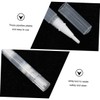 Healeved 16pcs Transparent Nail Oil Applicators Brush Tip Refillable Cuticle