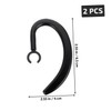 OHPHCALL 4pcs Ear Hooks for Earbuds Rubber Ear Clip Holders