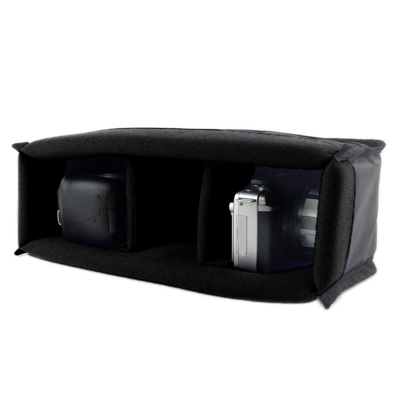 Waterproof Shockproof DSLR Camera Lens Insert Bag Padded Partition Case