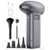 Upgraded Compressed Air Duster-300000RPM Ultra-Powerful Brushless Motor Electric Air Duster