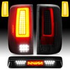LED Tail Lights Assembly + 3rd Third Brake Cargo Lamp