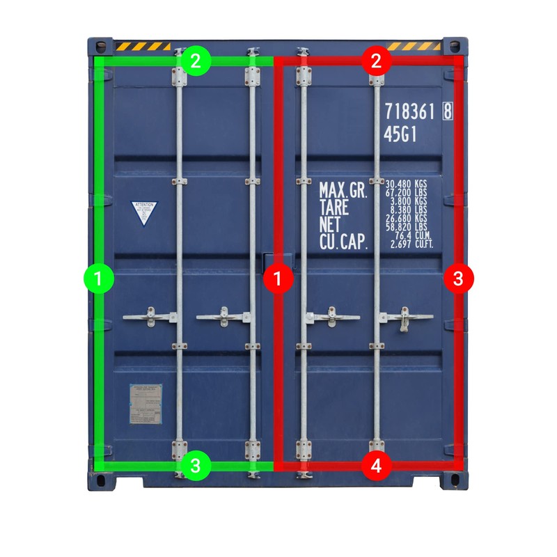 Shipping Container Door Seal Gaskets | Container Rubber Door Seals